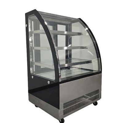 Grutte kromme Cake Display Case
